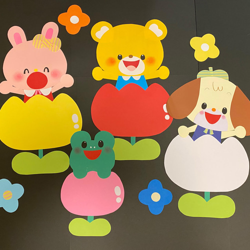 保育壁面 春の訪れ の通販 by ナップル's shopラクマ