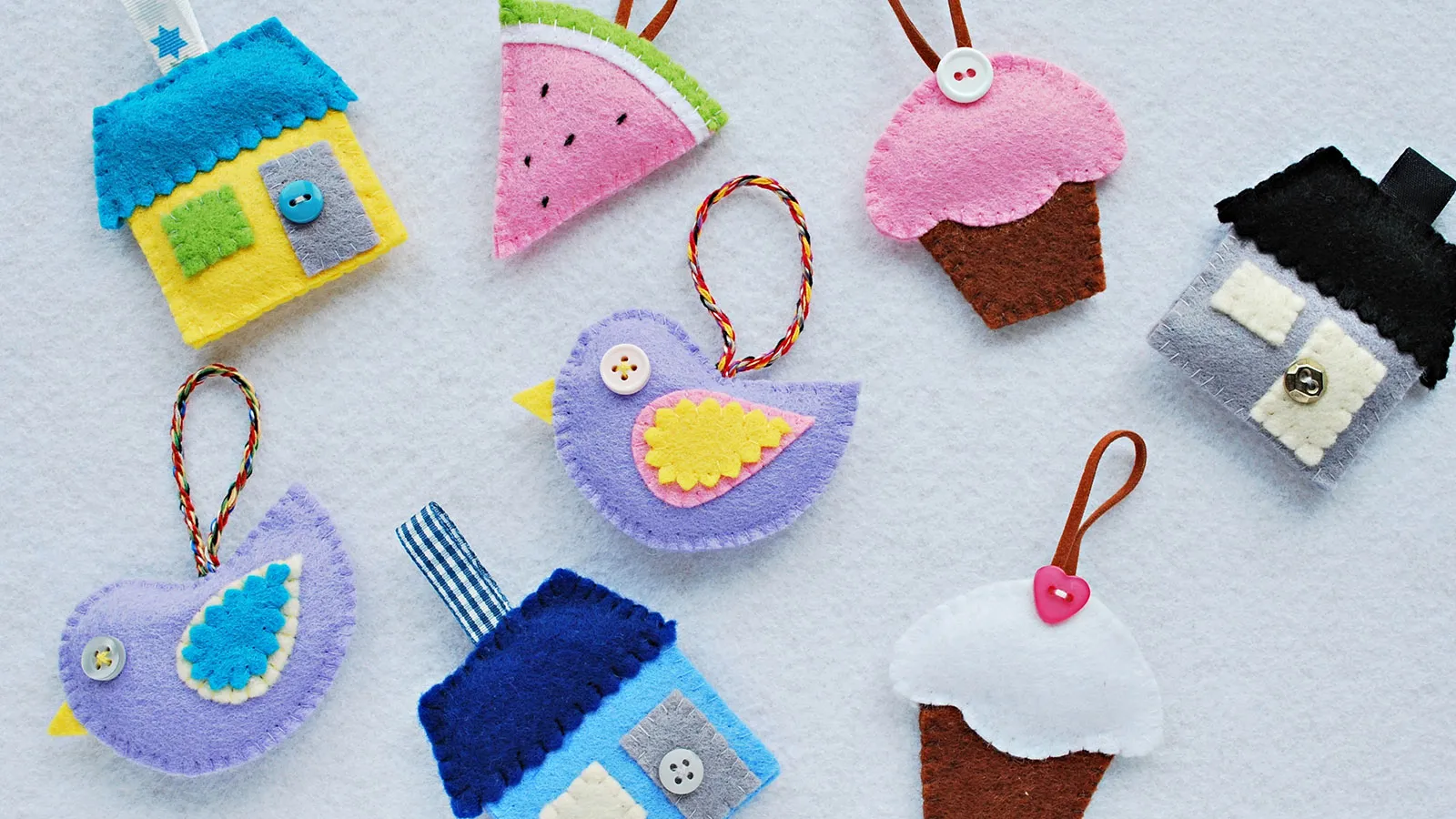 フェルトでお魚釣りのオモチャを作りました 手作り ハンドメイド 知育玩具