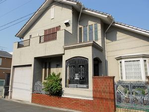 写真の中の思い出の家 - ミニチュア工房かんばら