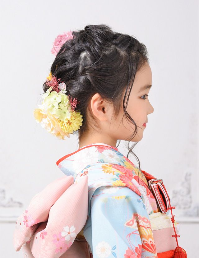 七五三の髪型カタログ 7歳女の子編七五三クラブのブログ