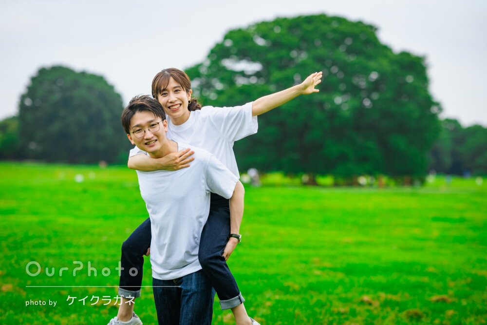 カップルフォト②in中之島公園兵庫県神戸市で七五三・お宮参りの出張撮影は Picaholic