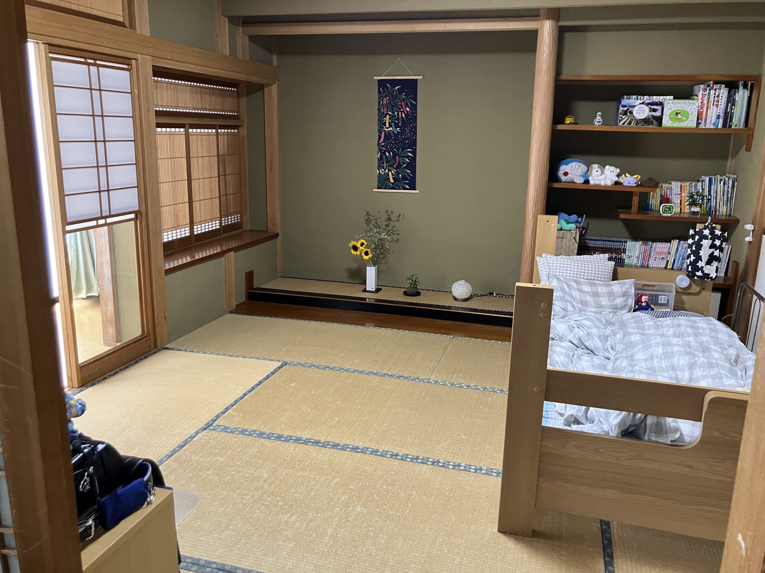 子供部屋 中学生男子の部屋づくりと、カラボ七変化のわが家史片づけものさし