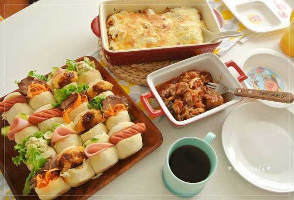 子供たちのお昼ご飯は、お好み焼き - Wakka Kitchen : 佐藤わか子の自宅で学ぶ各国料理教室