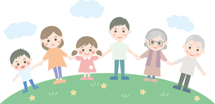 手をつなぐイラスト無料イラスト・フリー素材なら「イラストAC」