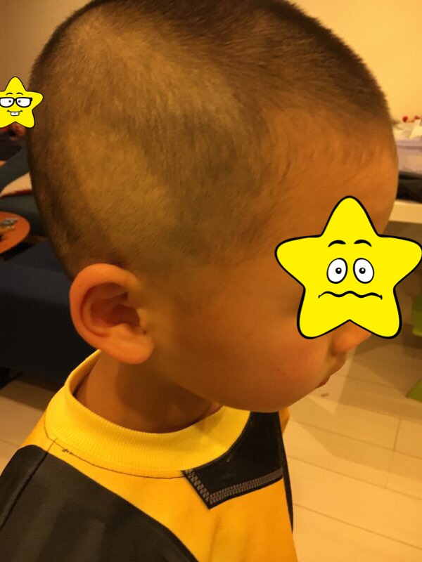 バリカンで失敗！！泰虹