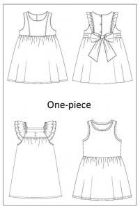親子コーデ シンプル子供用Ａラインワンピースの作り方 - 縫いナビ 生地のマルイシ