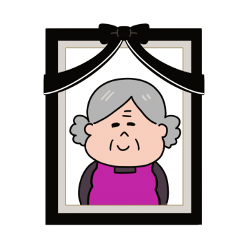 おばあちゃんのイラスト - ONWAイラスト