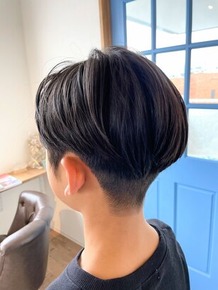 :, 小学生カット, 前髪ありのツーブロックマッシュ！, センターパートのウルフからマッシュにスタイルチェンジ♪,ほぼ自然乾燥なので前髪が全部下がって邪魔なので前髪は独立して女子カットで可愛く♡, ご来店ありがとうございました♡, :,小学生カット小学生カット男の子子供カットイケメン男子子供カット男の子小学6年生男子ツーブロックマッシュツーブロック男子