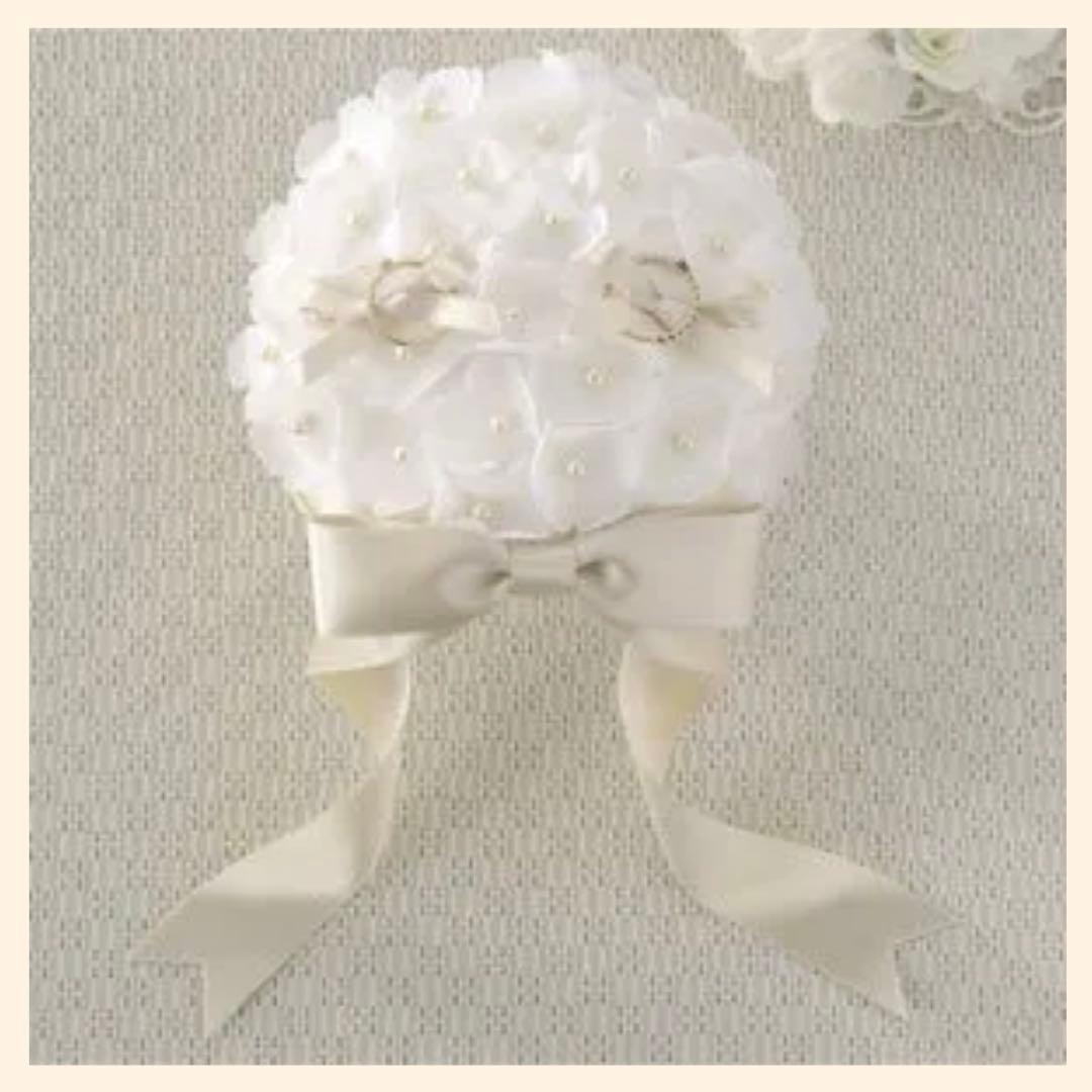 1回完結レッスン バスケットのリングピローの作り方ウェディング