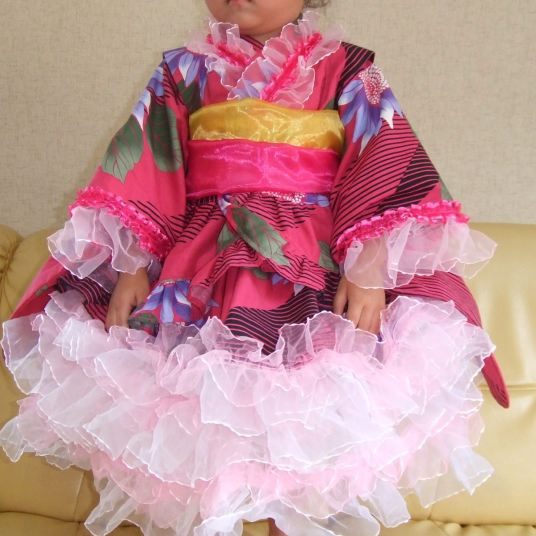 子供ゆかたの作り方