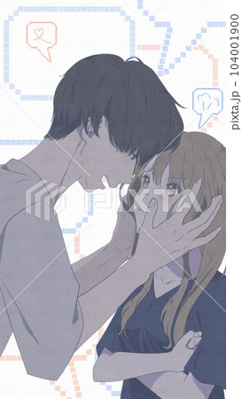 恋人たちを描いたイラスト特集