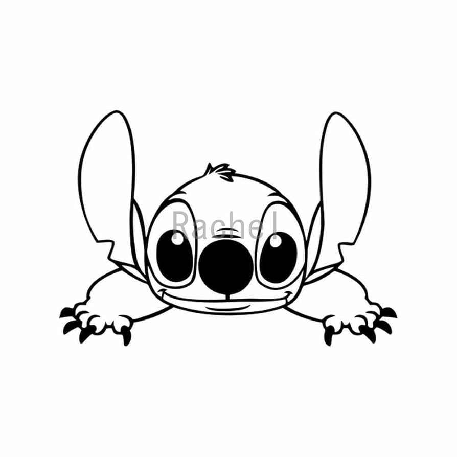 スティッチのイラストの描き方簡単動画でかわいいスティッチを描いてみた！もうふとディズニ