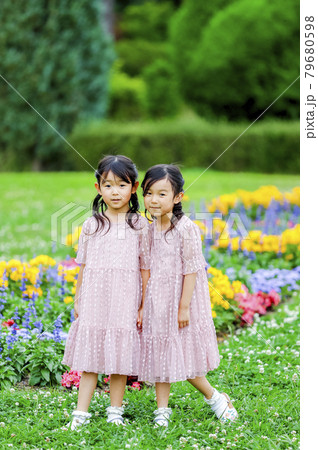 小学校入学・双子の女の子旭川のカメラマン・写真館なら中村写真事務所