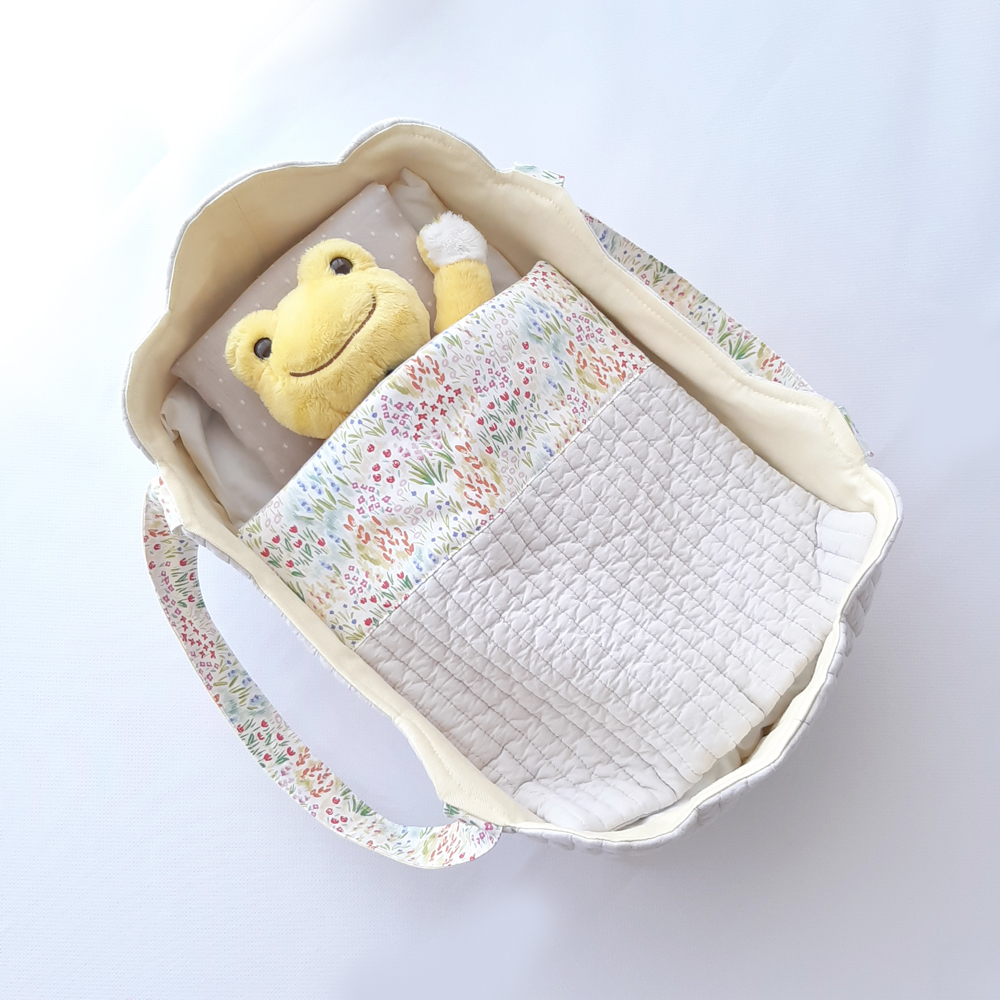 作り方 お人形ソランちゃんのクーハン作りました。 - 今日これ作りました