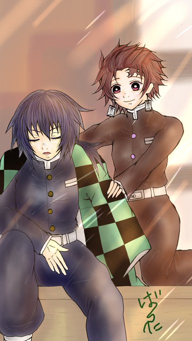 炭カナ夫婦⚠️子供捏造 ⚠️ネタバレ有⚠️内容完全捏造 ｢前に進まなくオクラ さんのマンガツイコミ 仮