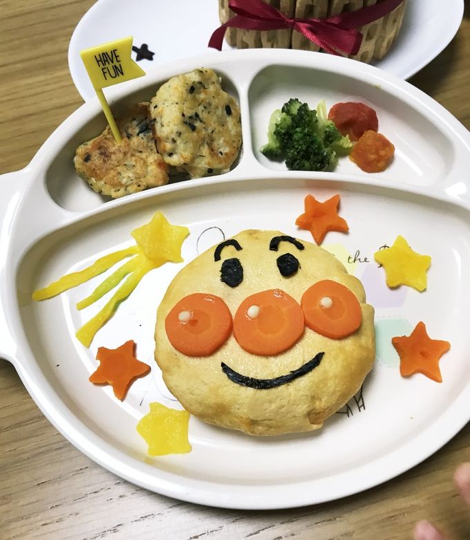 1歳の誕生日♡アンパンマンプレート