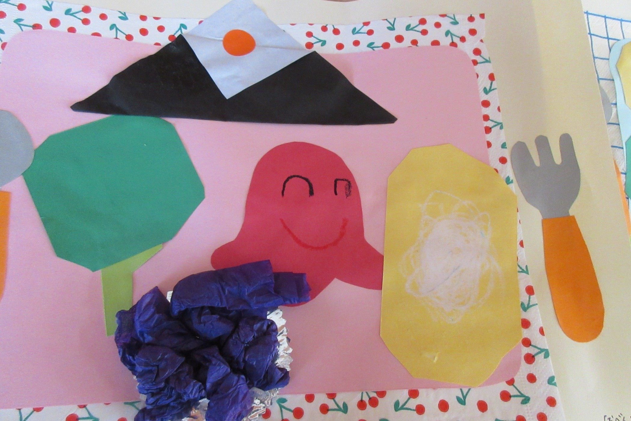 幼稚園・保育園 6月お弁当作り絵画・製作