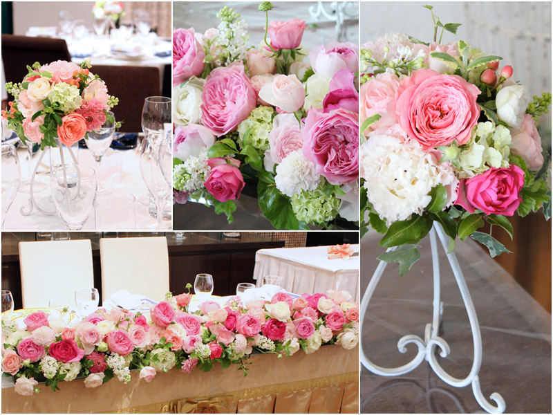 会場コーディネート 春の結婚式におすすめの装花スタッフブログ大正ロマンな鎌倉の結婚式場・和婚ウェディングは萬屋本店