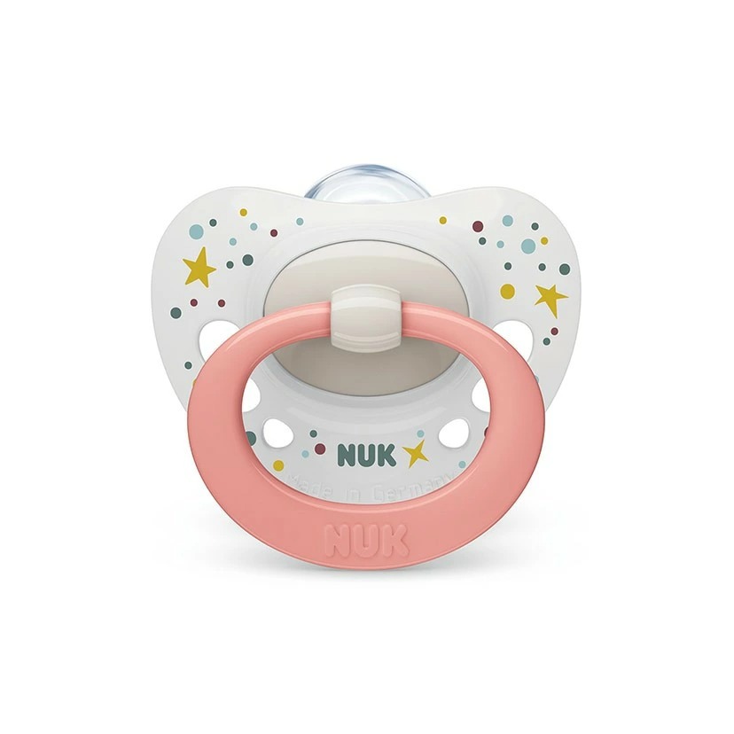 NUK おしゃぶり ヌーク nuk シグニチャーシリーズ 新生児 Sサイズ いつから 0歳 6ヶ月 1歳 赤ちゃん おすすめ かわいい 正規品シリコン : ダディッコ ベビーキッズセレクト - 通販 - Yahoo!ショッピング