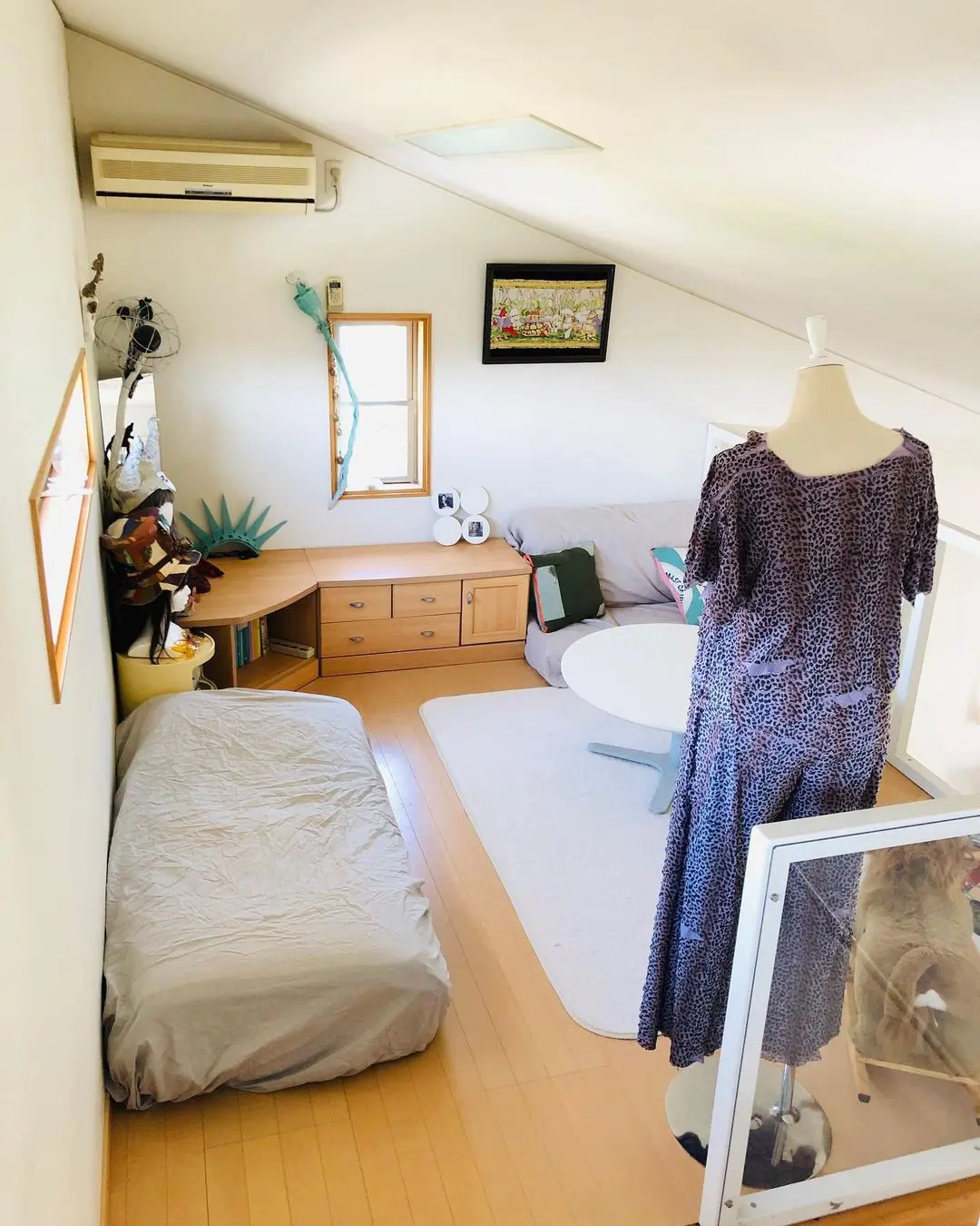 一人暮らし布団派のきれい収納・インテリア速攻実例