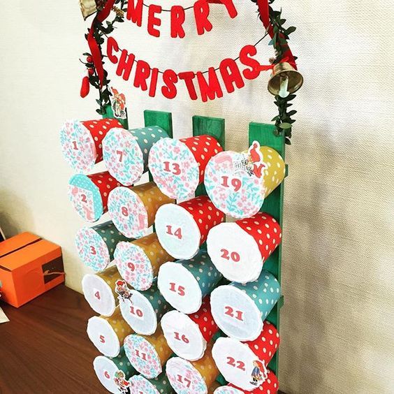 アドベントカレンダーの手作りを折り紙で！簡単な中身は何がいい？ 子供との体験談 フリーブログ