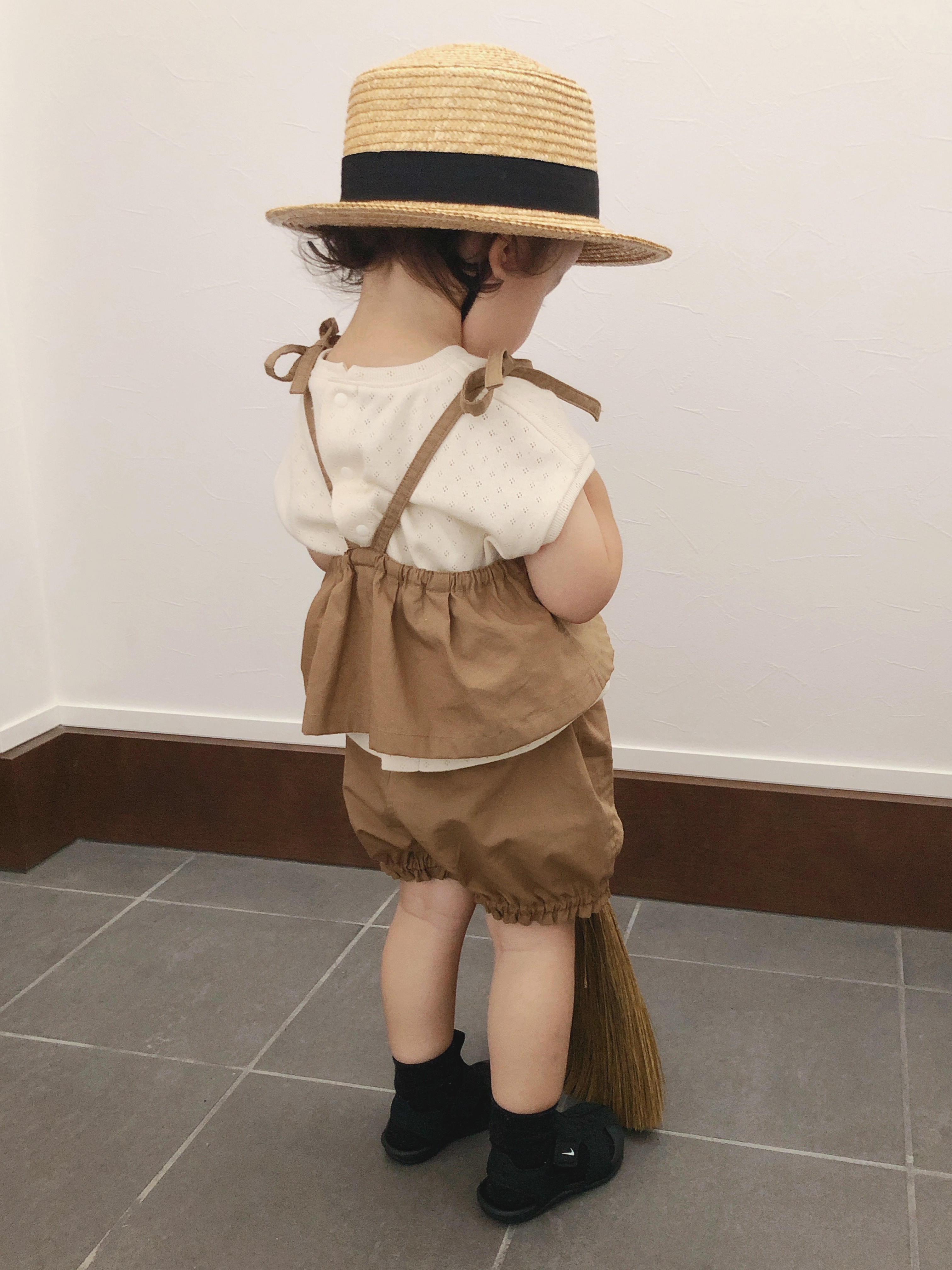型紙なしソーイング チュニック 子ども 作り方 大人服＆子ども服クロバー株式会社