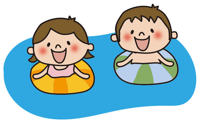 プール開きのお約束イラストおえかきママ兼保育士の創造しい一日