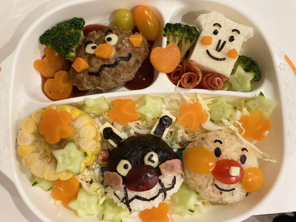 1歳の誕生日♡アンパンマンプレート