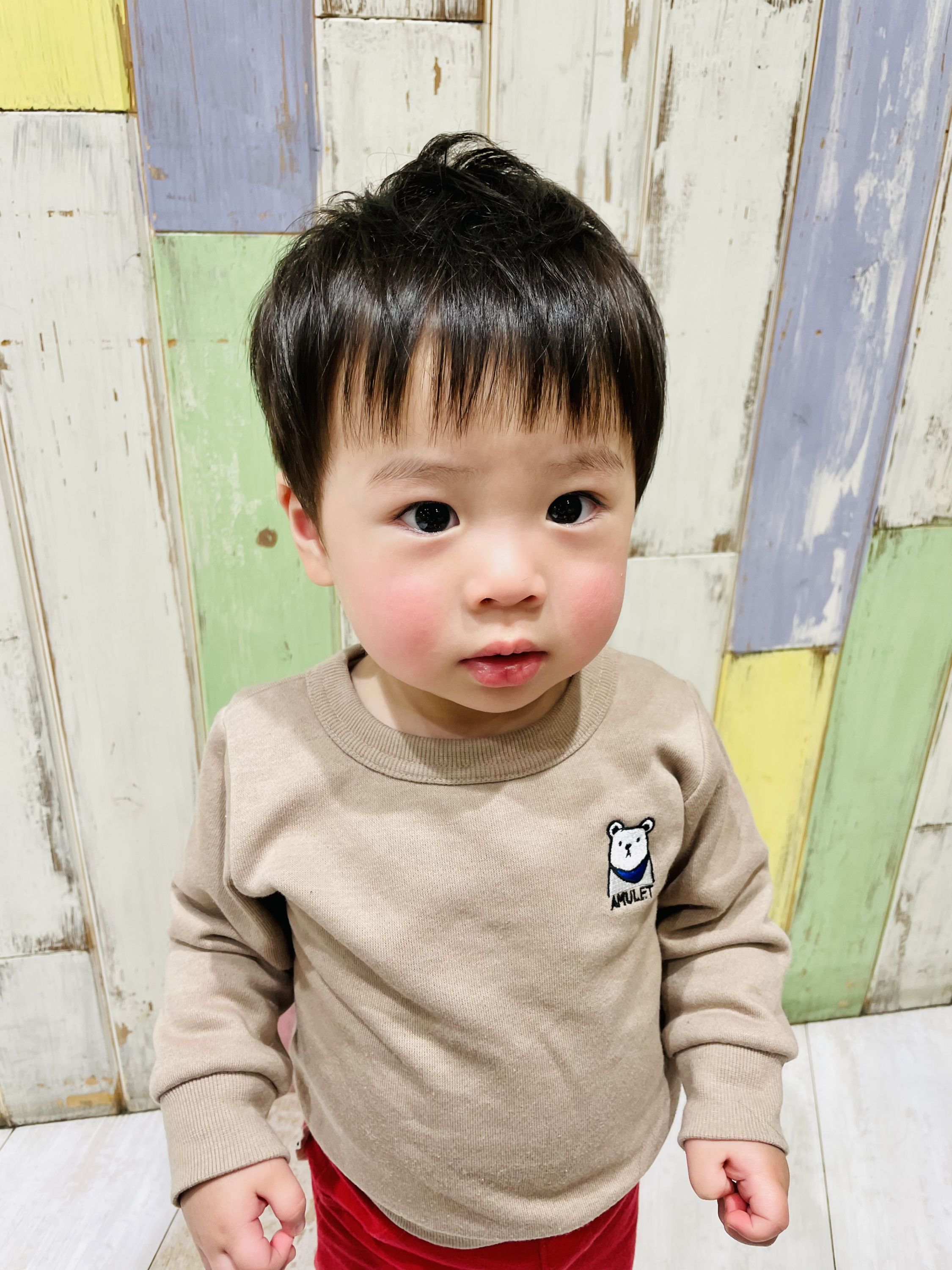キッズカットベビーヘアスタイル0歳髪型1歳髪型男の子髪型チョッキンズ子供髪型