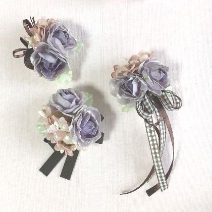 入学式に！100均の造花でコサージュを簡単手づくり♪ ダイソー・セリアLEE