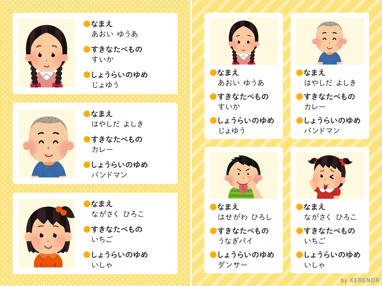 着せ替え素材を使った手作り卒アル、個人ページのアイデアと作り方詰め合わせ卒アルペディア – 卒業 卒園アルバム作りのアイデア辞典