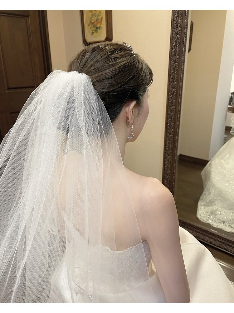 憧れのベール 似合うヘアスタイルとベールの種類を解説します♡ - ドレッシーズ