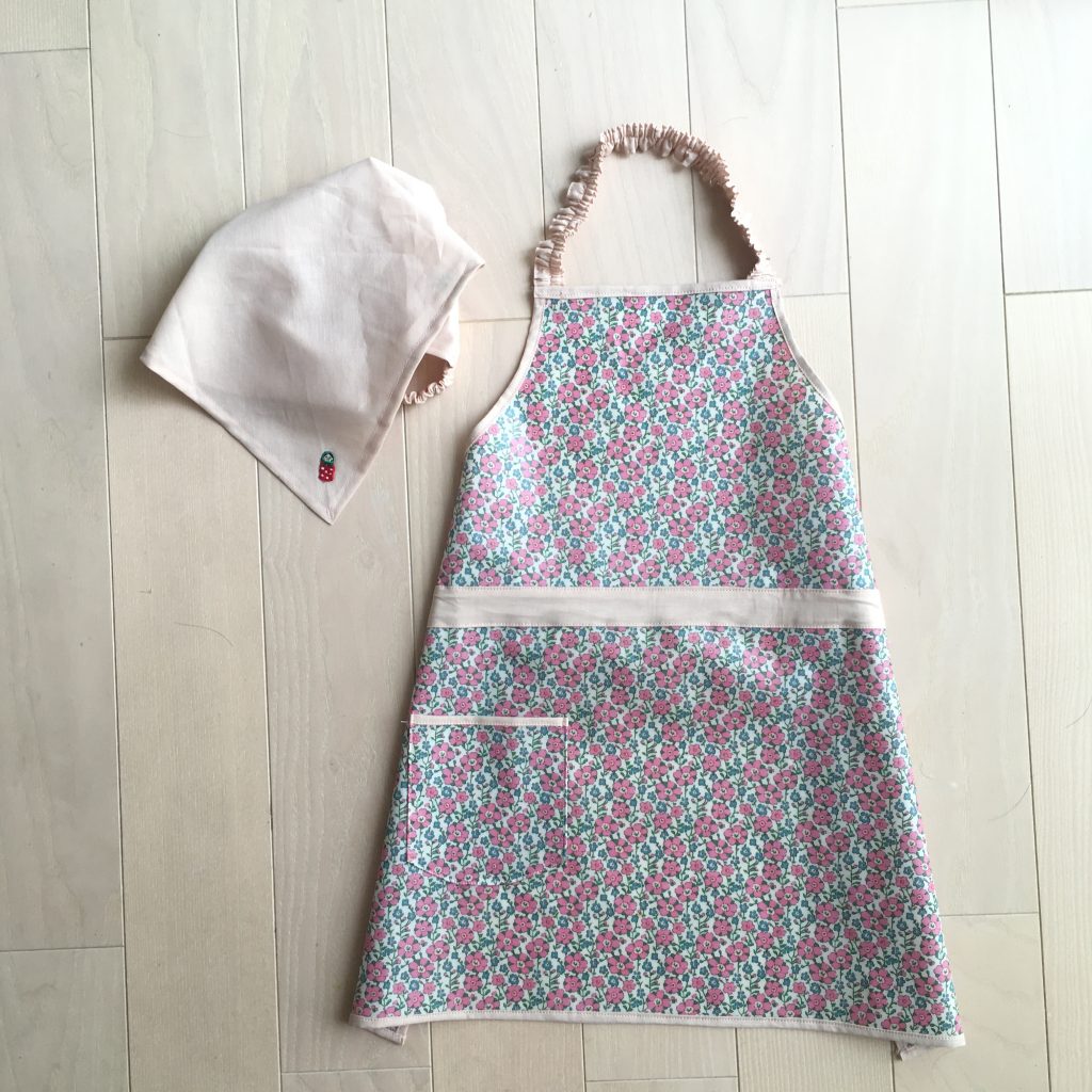 子ども用エプロンの作り方！型紙なしで簡単に手作りする方法は？ - こそだてハック
