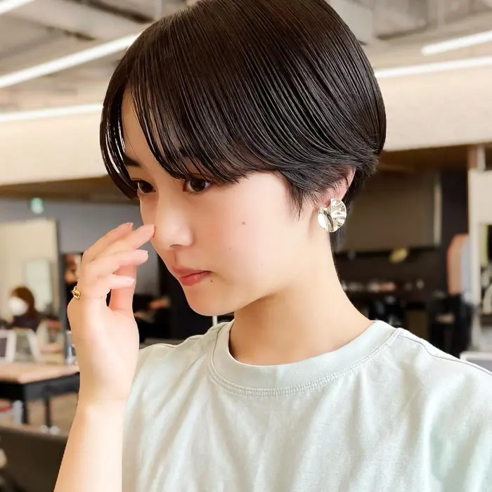 ハンサムショート×前髪なしが人気！おすすめ前髪アレンジを紹介 -ftn