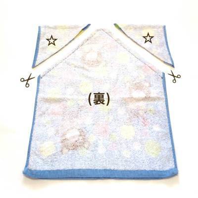 タオルキャップの作り方 - ぎんがむちっく 手作り子ども服や可愛い小物たち