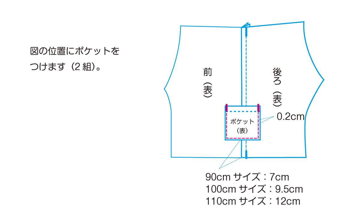 熱狂的ファンのいるズボンパターン！シルエットのキレイさがすごい人気型紙簡単につくれる外出用パンツをダウンロードパターンで – 子供服のダウンロード型紙 ＋Sew プラッソ byちゃきステ