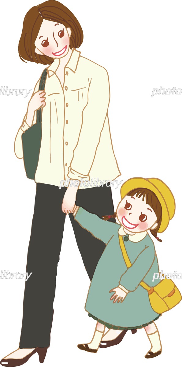 手を繋いで歩く夫婦のイラスト素材86756332- PIXTA