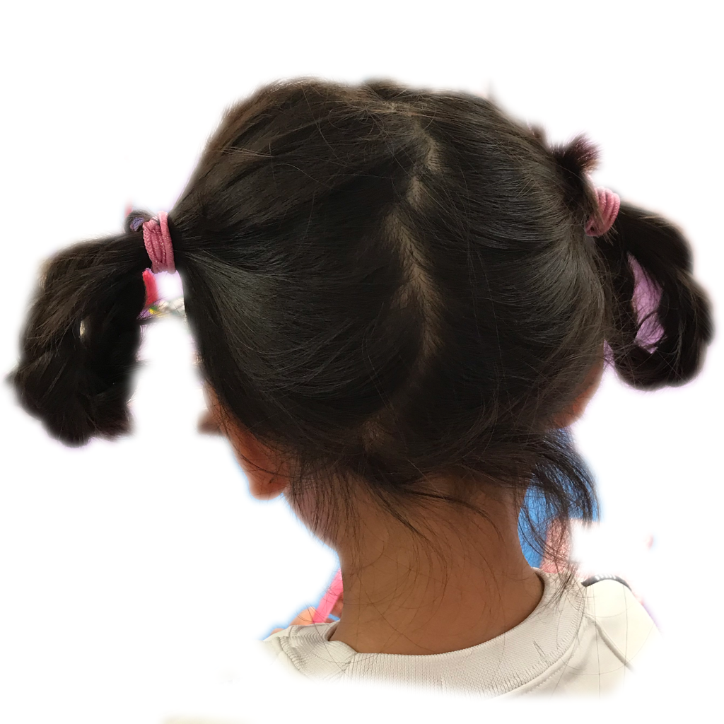 サイドが落ちてこないからすっきりな編み下ろし🫰🏻2歳さんのヘアアレンジヘアアレンジ女の子ヘアキッズヘアアレンジ編み下ろし編み込み