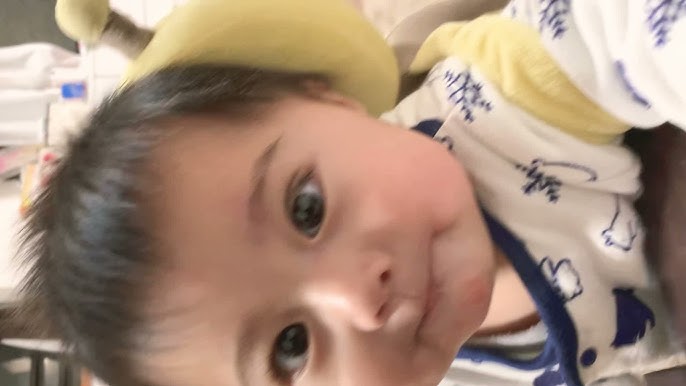 生後7カ月の赤ちゃん、二度と撮れない奇跡的瞬間 リクエストに応えたおちょぼ口「あざと可愛い」ラジトピ ラジオ関西トピックス
