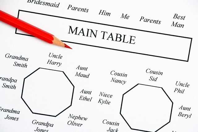 席次表＆プロフィール カジュアルタイプ パパママ婚