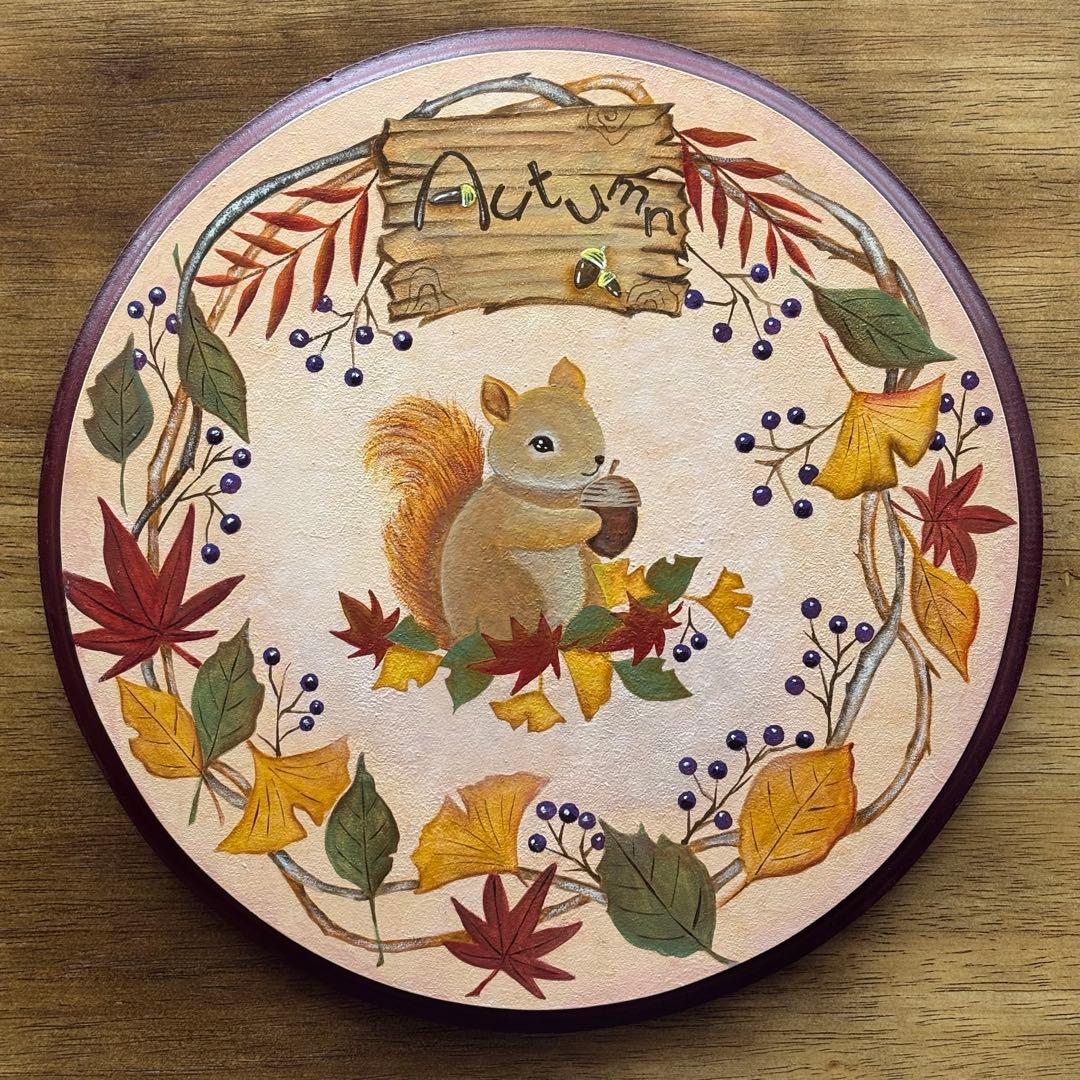 壁面飾り 秋 音楽 楽器 10月 11月 くま うさぎ ねずみ りすの通販 by ◎かんちゃんはうす◎ラクマ