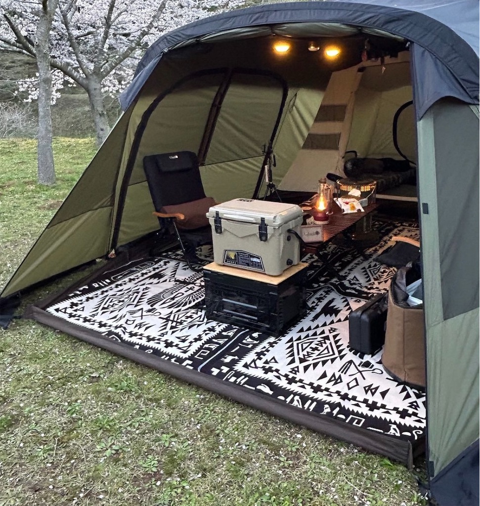 ウトガルドで冬キャンプ やっぱり冬キャンプが好きだなー💗camp outdoorcampingキャンプアウトドア露營露营캠프캠핑ファミリーキャンプファミキャンテントレイアウト幕内レイアウト ウトガルドutgardnordiskノルディスクウトガルド