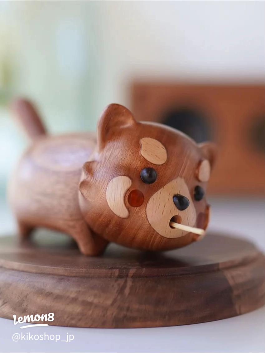 Amazon良木工房 YOSHIKI爪楊枝入れ 木製 きのこ つまようじ入れ 卓上楊枝入れ 爪楊枝ケース かわいい 爪楊枝 楊枝立て収納ボックス 爪楊枝ホルダー 約幅7cm×高さ9cm SDGs 脱プラ YK-TMYJ楊枝入れ オンライン通販