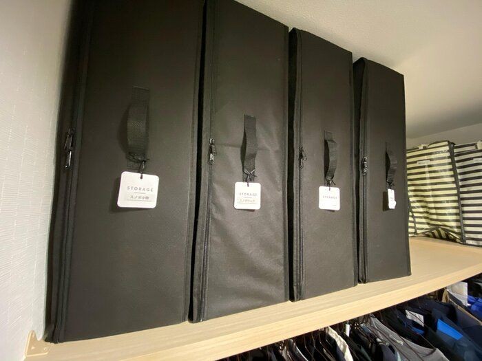 100均アイテムだけで子供服の衣替え👶👦暮らし暮らしの記録暮らしのアイデア収納収納動画収納アイデア服の畳み方暮らしの記録衣替えセリア100均