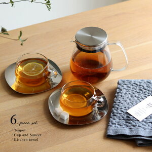 ティーセット ティーカップ ソーサー ティーポット スプーン トレー ティーカップセット 引越し祝い 結婚祝い プレゼント