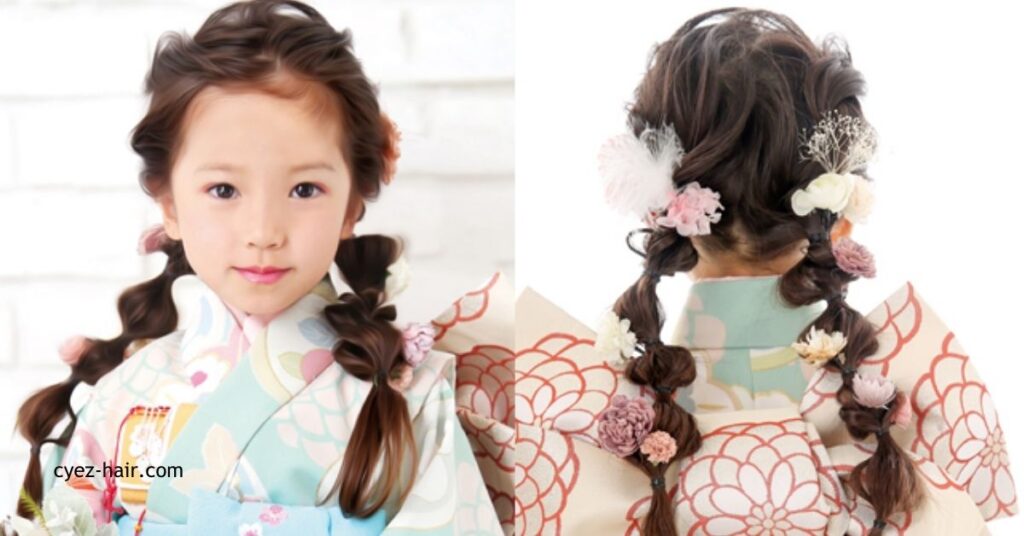 七五三 洋装 ヘアアレンジTikTok