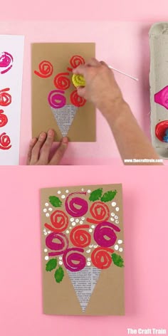 母の日のプレゼント製作 5 12町田こひつじ幼稚園