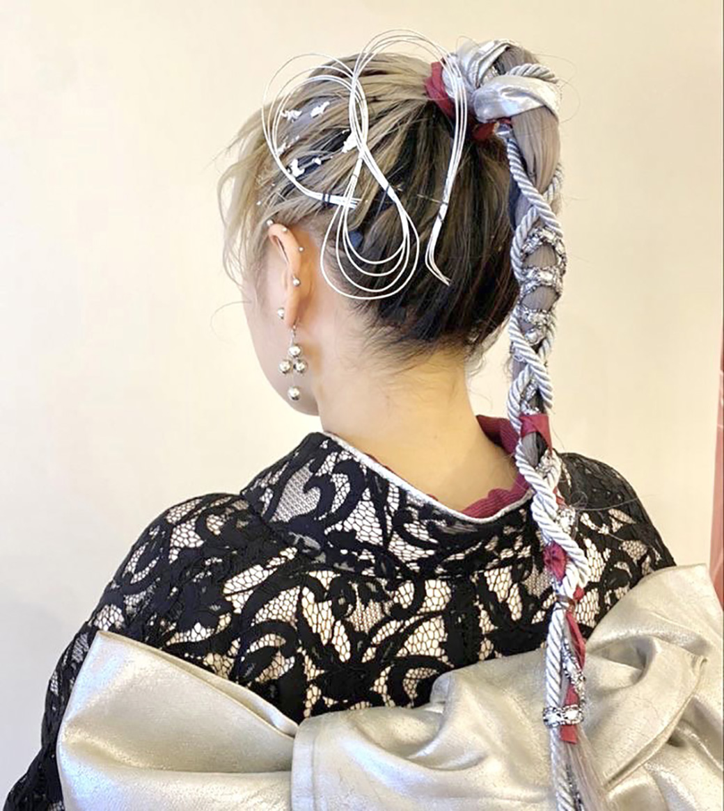 オススメ順 20代 和服・着物 ポニーテールの髪型・ヘアスタイル楽天ビューティ