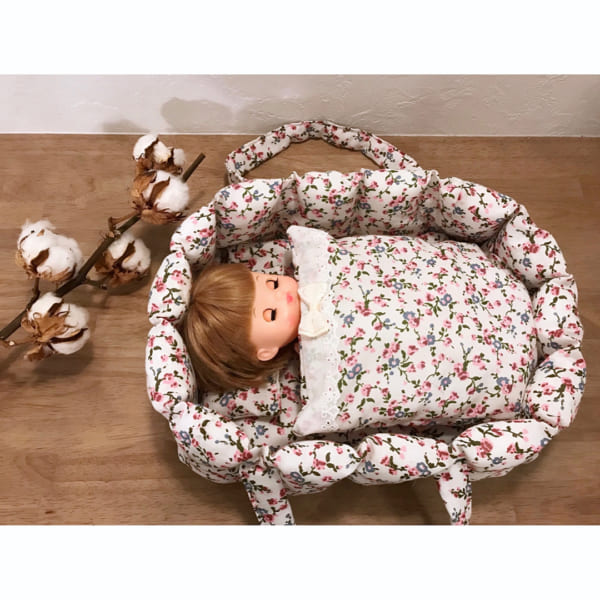 再販65＊型紙印刷販売＊綿入りふわふわドールクーファン Mサイズ：26㎝お人形さん2体サイズ- NAHOPPE'S GALLERYminnebyGMOペパボ 国内最大級のハンドメイド・手作り通販サイト