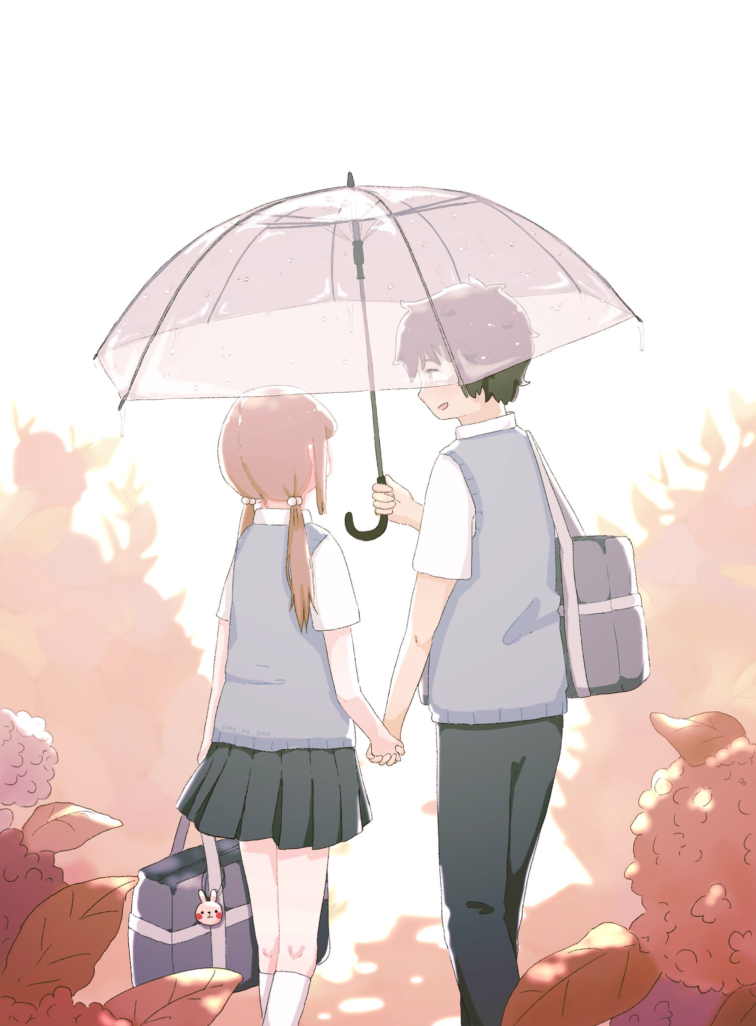 相合傘』『お忍びデート』 藍良くん、いろんな感情が相まってテンションᑎᗩᔑᑌ さんのマンガツイコミ 仮